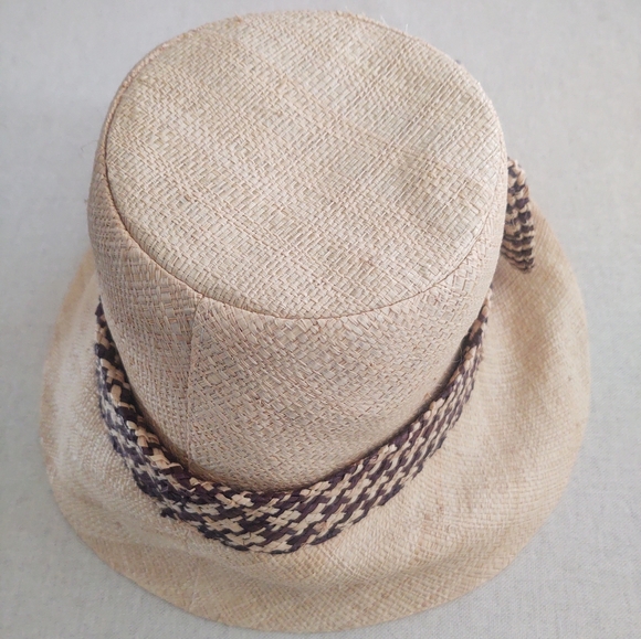 Bow•Accent Bucket-Style HaT~ Made In Madagascar~`• main image 4